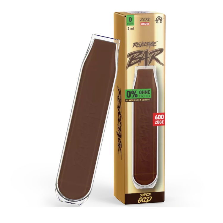 Revoltage - Bar Einweg E-Zigarette - Tobacco Gold
