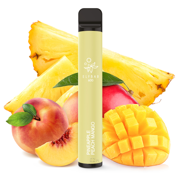 Elfbar 600 Einweg E-Zigarette ST - Pineapple Peach Mango