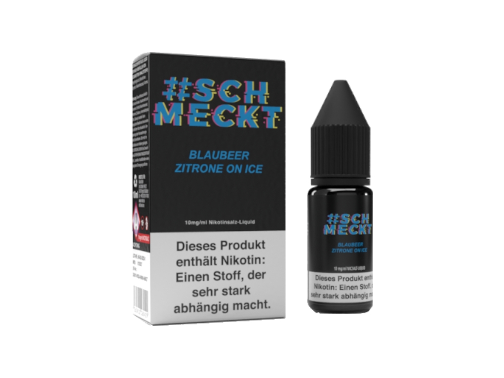 #Schmeckt - Blaubeere Zitrone on Ice - Nikotinsalz Liquid